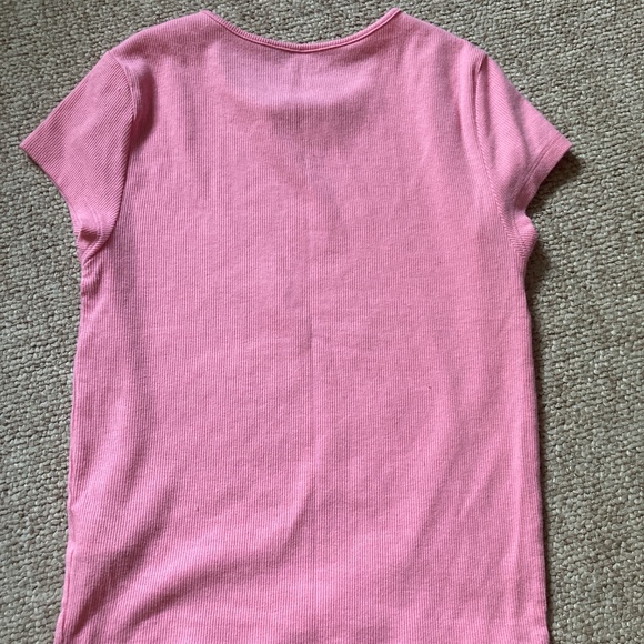 American Eagle Ribbed Hey Baby Tee - Picture 2 of 3
